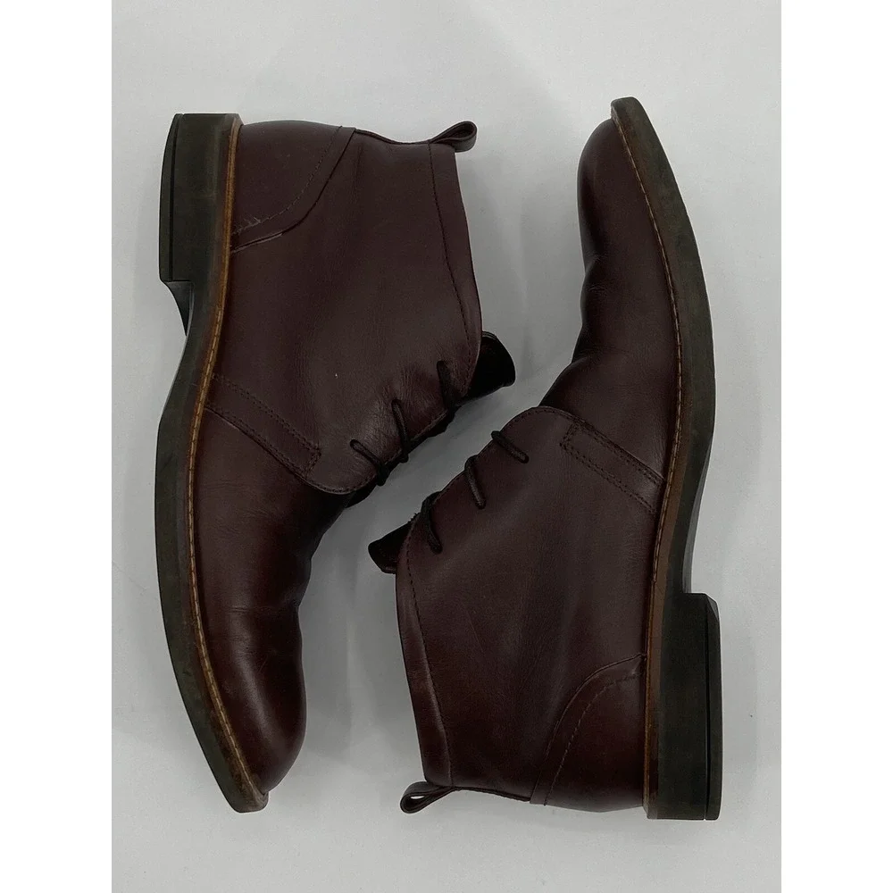 Ecco men leather